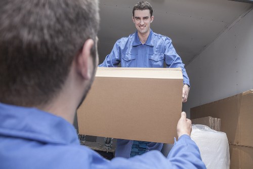 Professional removal team assisting with packing in Baldock