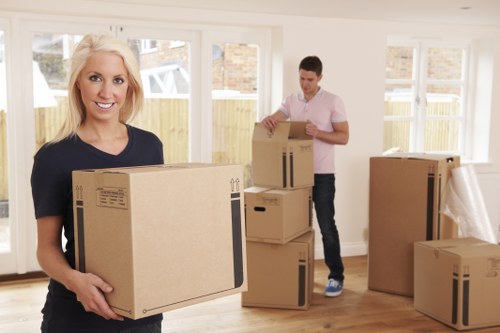Experienced removal team at work in Bracknell Forest
