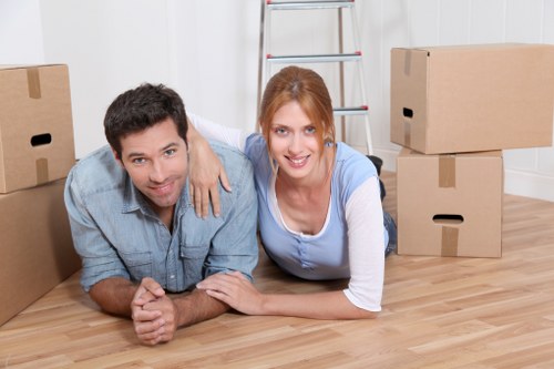 Eco-friendly packing materials used by movers