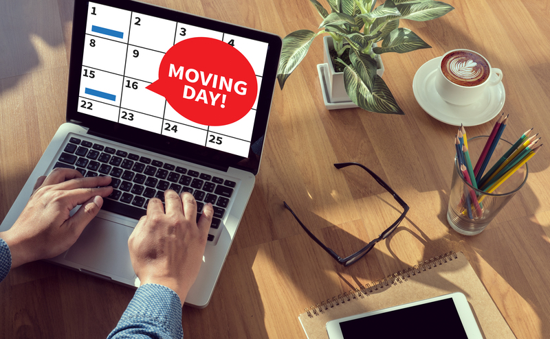 Professional movers handling a household move in Holborn